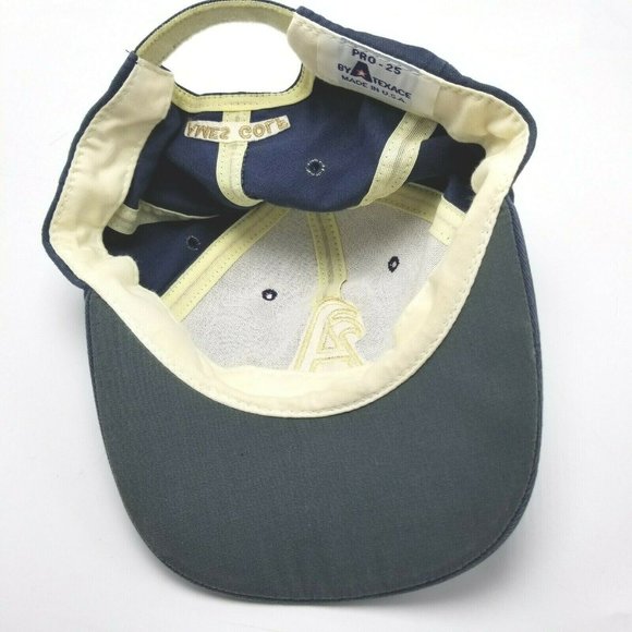 Ames Golf Iowa Sports Hat Cap Navy Blue Strapback - Picture 6 of 7